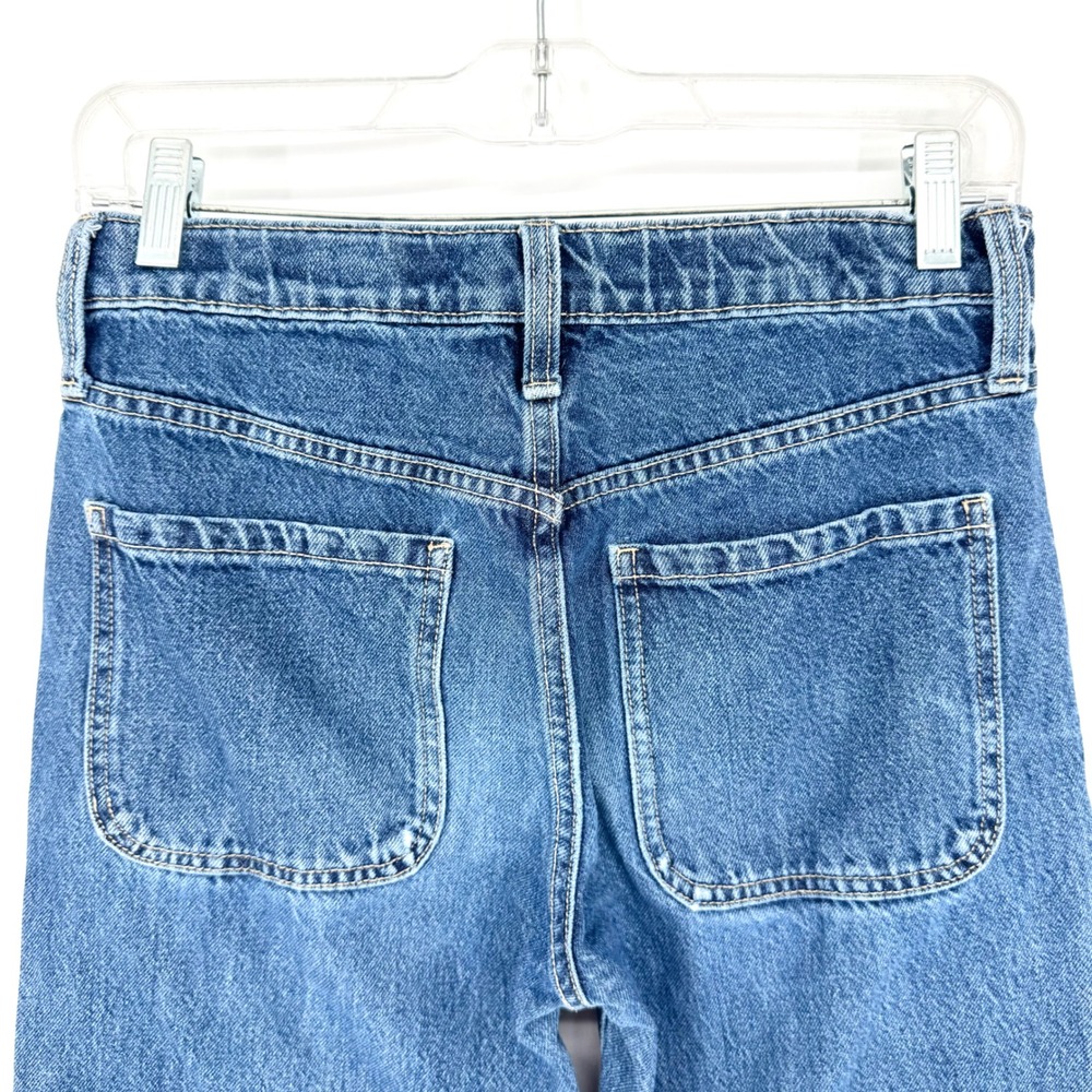 Old Navy Girls High-Waisted Super Baggy Button-Fly Wide-Leg Utility Jeans Sz 14 - Picture 10 of 12
